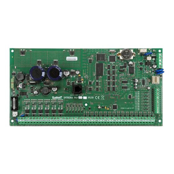 Satel INTEGRA Plus User Manual