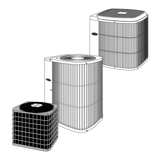 Carrier Central Air Conditioner Manual To Operations