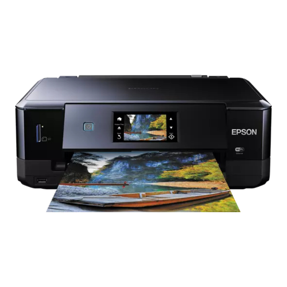 Epson XP-760 series Manuals