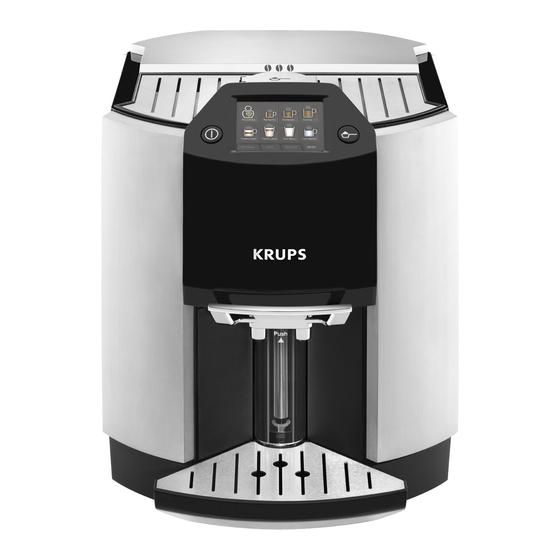 Krups Espresso Automatic Series EA9000 Manual