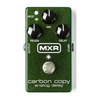 mxr M169 Carbon Copy User Manual