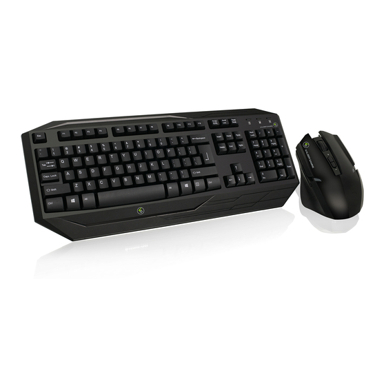 IOGear Kaliber Gaming GKM602R Quick Start Manual