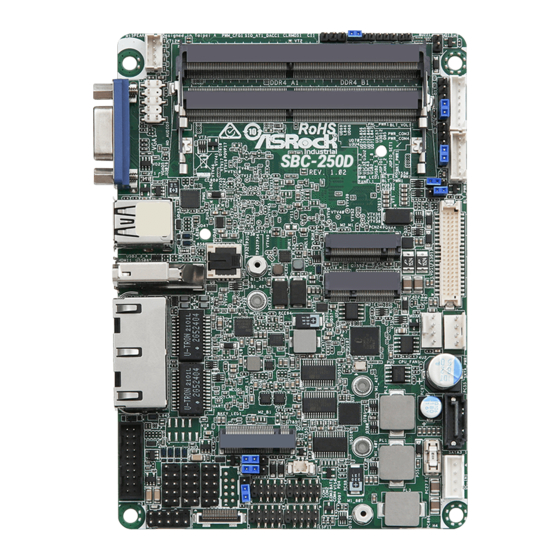 ASRock Industrial SBC-250 User Manual