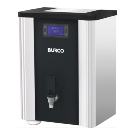 Burco 069818 Instruction Manual