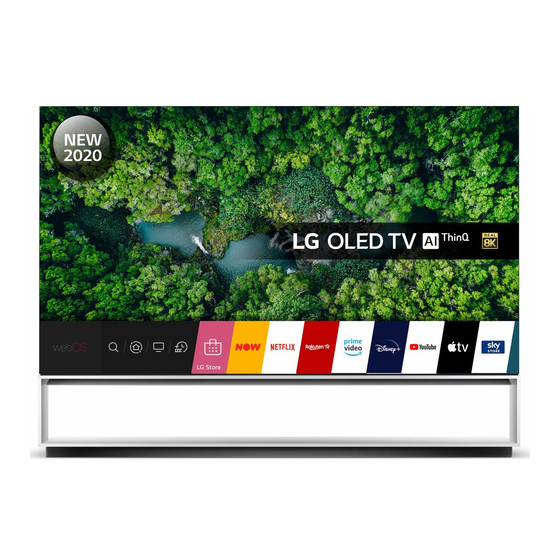LG SIGNATURE OLED88ZX9LA Safety And Reference