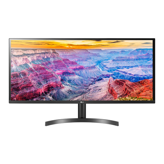 LG 34WL60TM Owner's Manual
