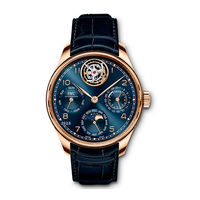 iwc PORTUGIESER PERPETUAL CALENDAR TOURBILLON Operating Instructions Manual