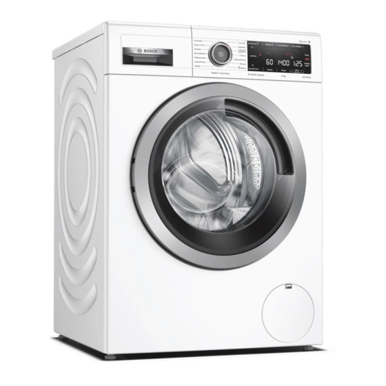 Bosch WAV28M49GR User Manual And Installation Instructions