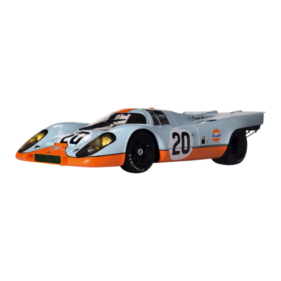 Agora Models STEVE MCQUEEN'S ICONIC PORSCHE 917 KH Pack 07 Build Instructions