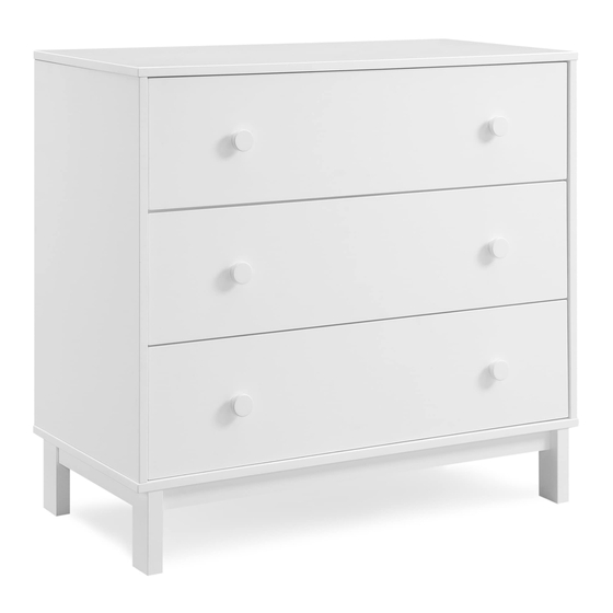 Delta Children babyGap Legacy 3 Drawer Dresser Manual