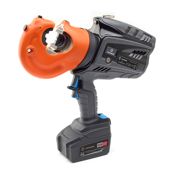 Cembre B1350-C-KV Operation And Maintenance Manual