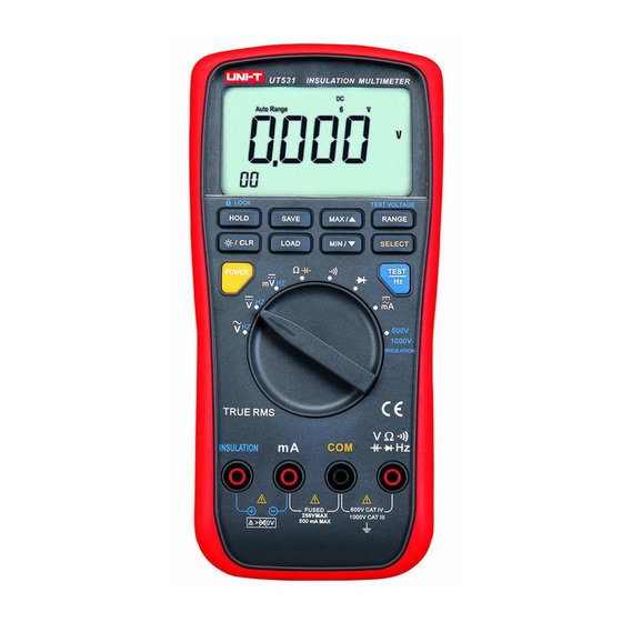 UNI-T UT531 User Manual