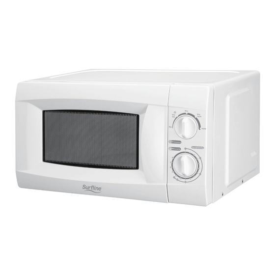 User Manuals: Surfline MO720B Microwave Oven