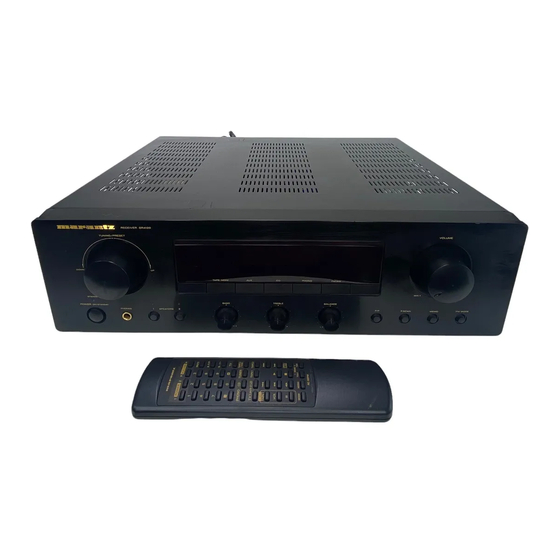 Marantz SR4120 Service Manual