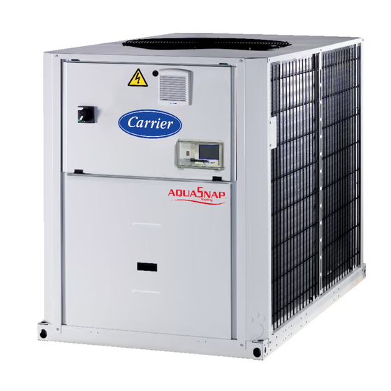 Carrier Aquasnap 30RQS Series Installation, Operation And Maintenance Instructions