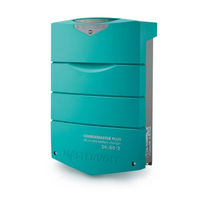 Mastervolt CHARGEMASTER PLUS 24/110-2 User And Installation Manual