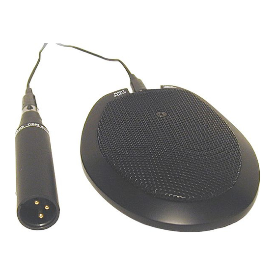 Nady Audio CBM 40 User Manual