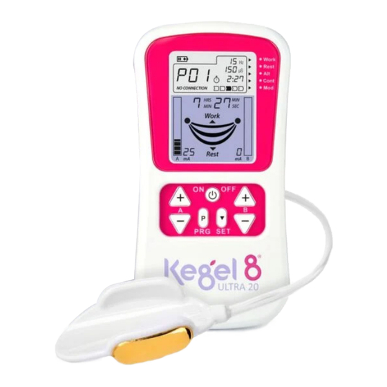Kegel8 Ultra 20 Quick Start Manual