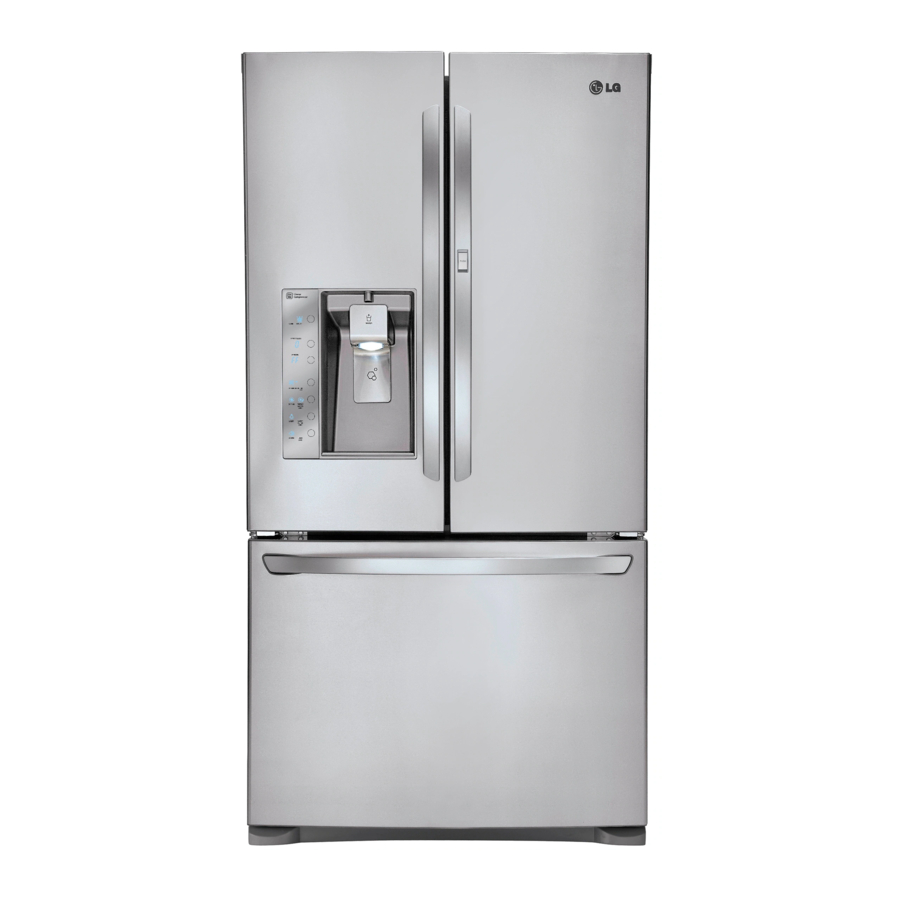 LG LFX31945ST Troubleshooting Manual