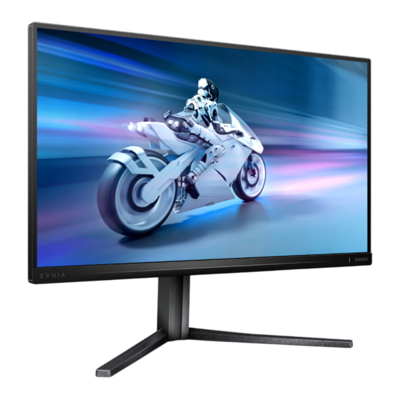 Philips EVNIA 25M2N5500U Manuals