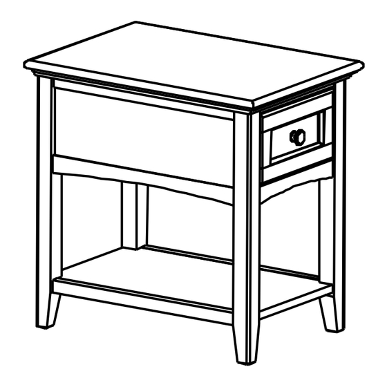 Whittier Wood McKenzie 3500 Series Assembly Instructions