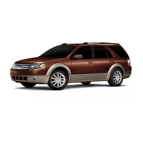 Ford Taurus Owner's Manual