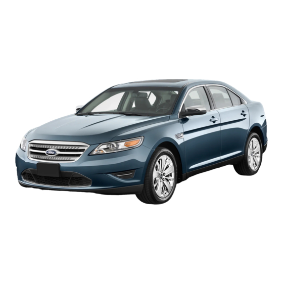 Ford Taurus Owner's Manual