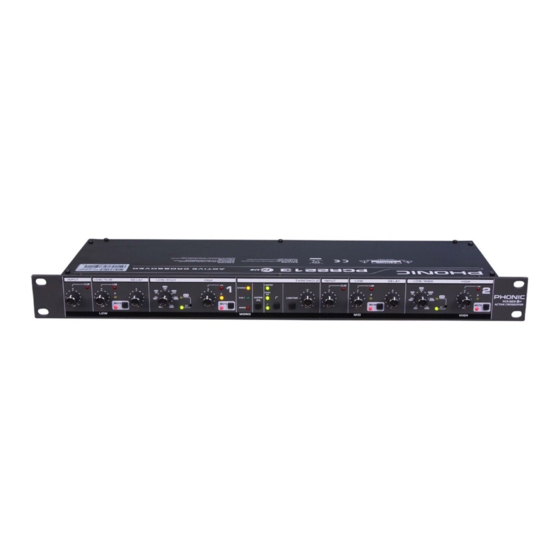 Phonic PCR2213 User Manual