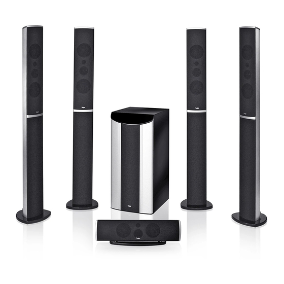 Teufel LT 6 THX Select Technical Specifications And Operating Manual