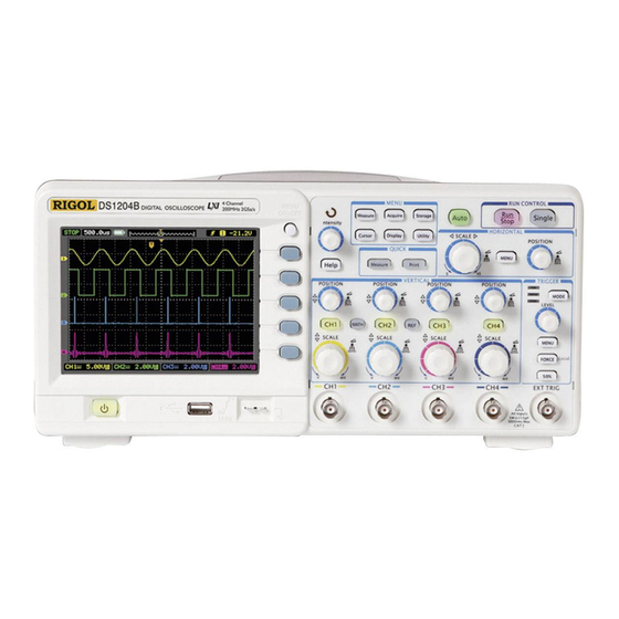 Rigol DS1074B User Manual