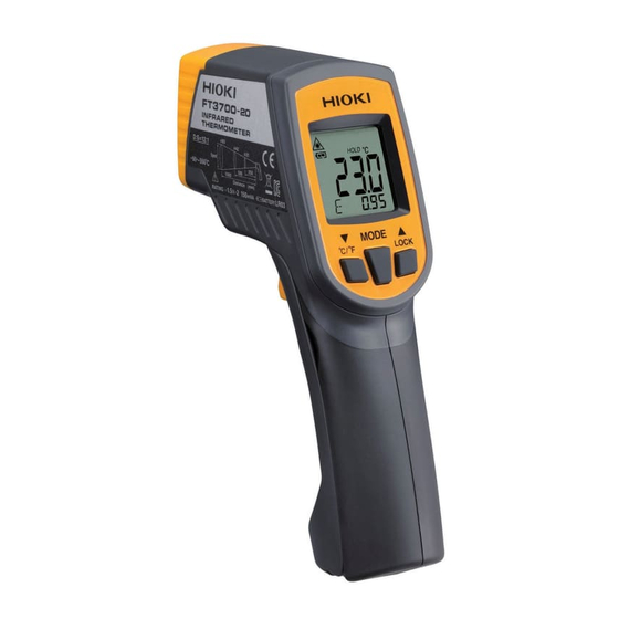 Hioki FT3700-20 Instruction Manual