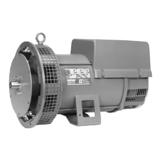 Leroy-Somer LSA 37 Series Installation And Maintenance Manual