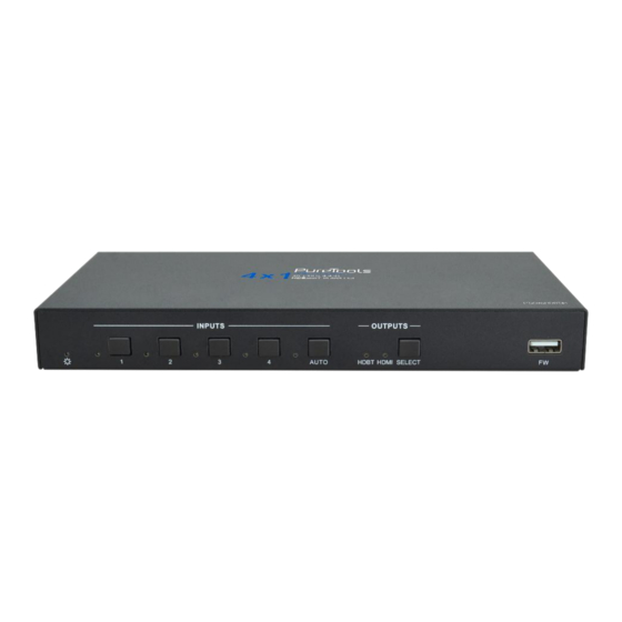 PureTools PT-SW-HDBT41 User Manual