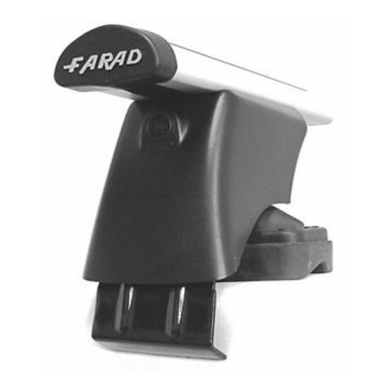 FARADBARS BS 081-2 Fitting Instructions Manual