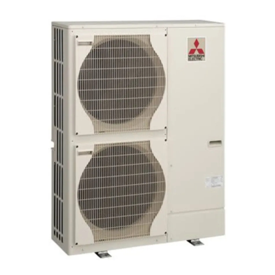 User Manuals: Mitsubishi PUHZ-W112VHAR1 Heat Pump