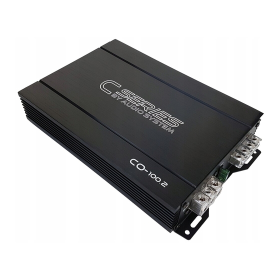 Audio System C Series Owner's Manual