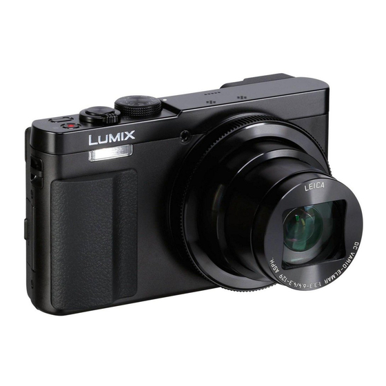 Panasonic DMC-TZ70 Operating Instructions For Advanced Features