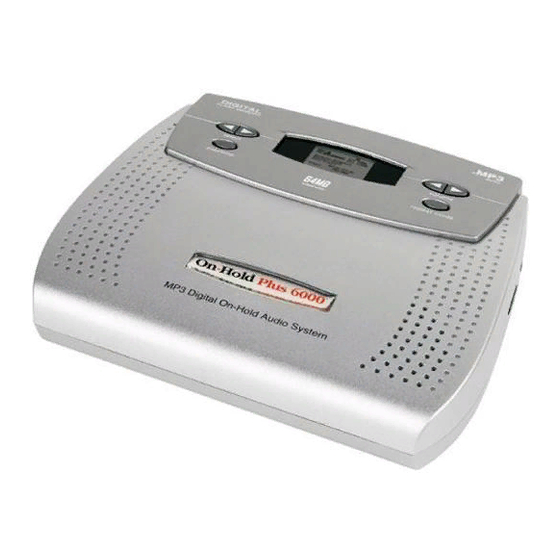 On-Hold Plus OHP-6000 User Manual