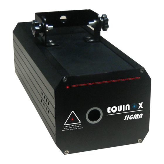Equinox Systems SIGMA EQLA09 User Manual