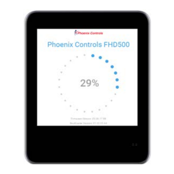 Phoenix Controls 500 Series User Manual