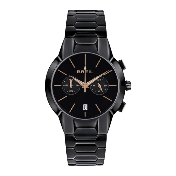 BREIL NEW ONE CHRONO User Manual