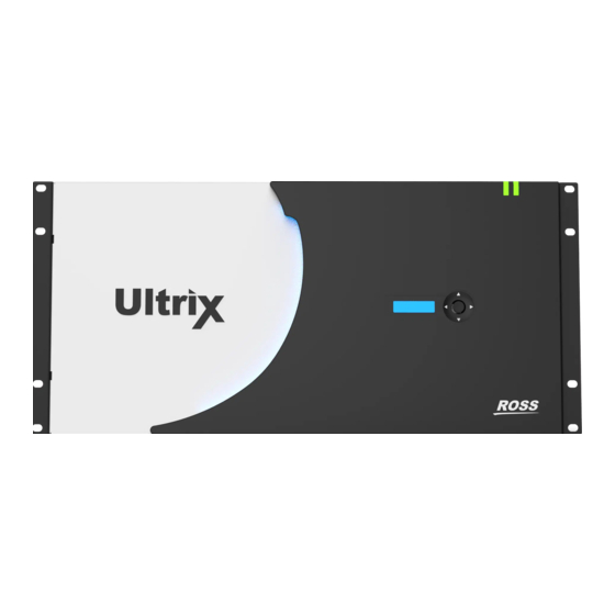 ROSS ULTRIX SERIES USER MANUAL Pdf Download | ManualsLib