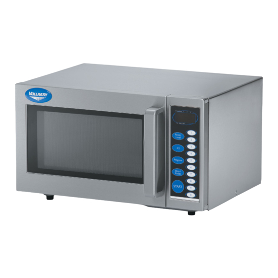 Vollrath MWA7025 Operator's Manual