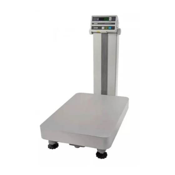 CAS Scale ND 300 Owner's Manual
