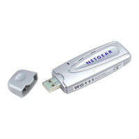 NETGEAR WG111v1 - 54 Mbps Wireless USB 2.0 Adapter User Manual