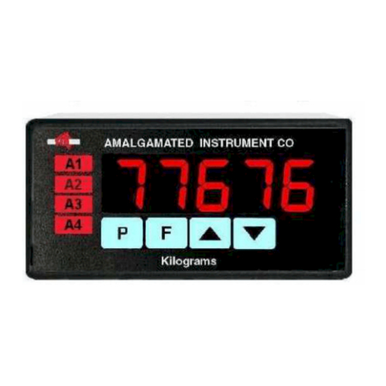 AMALGAMATED INSTRUMENT PM4 Optional Output Addendum