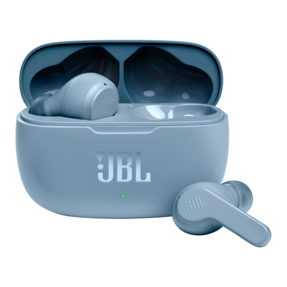 Harman JBL VIBE200 Quick Start Manual