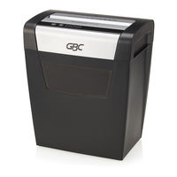 Gbc SHREDMASTER PX12-06 Manual