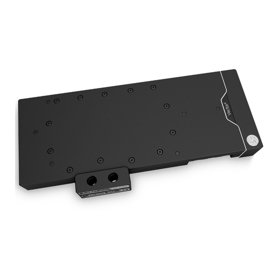 EK-Quantum Vector2 Trio RTX 3070 Ti D-RGB Quick Start Manual