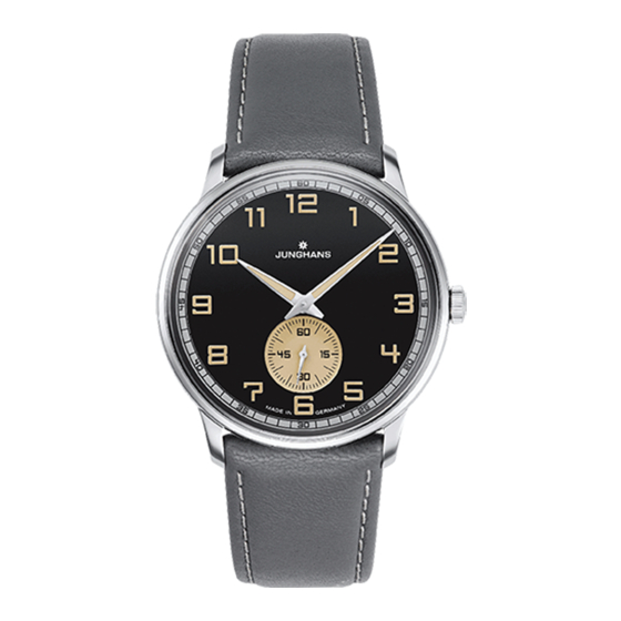 Junghans J815.1 Manual